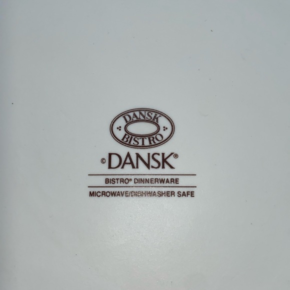 Set of 2 Vintage Dansk Bistro Blue Rimmed Soup Cereal Bowls - Picture 3 of 7